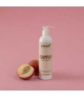 Shampoo Manti Corti Bio alla Pesca - con Aloe Vera bio e Olio di Jojoba bio