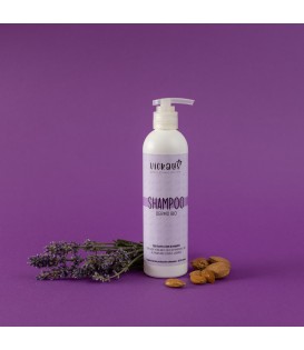 Shampoo Dermo Bio all'Iris e Lavanda - con Aloe Vera bio e Olio di Mandorla bio