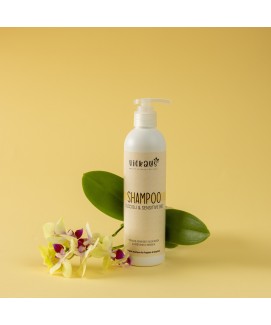 Shampoo Cuccioli & Sensitive bio alla Vaniglia - con Aloe Vera bio ed estratto di Alga rossa