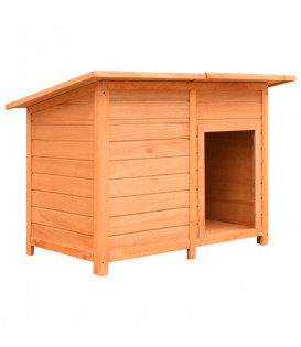 Cuccia per Cani in Legno di Pino e Abete 120x77x86 cm