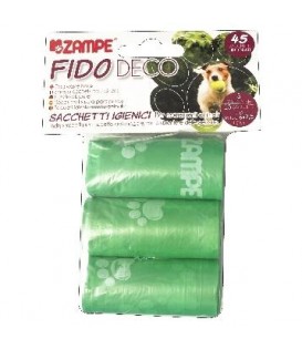 SACCHI CANE 15 PZ. DECORATI 3 ROTOLI FH1562 BOX DA 12 PEZZI